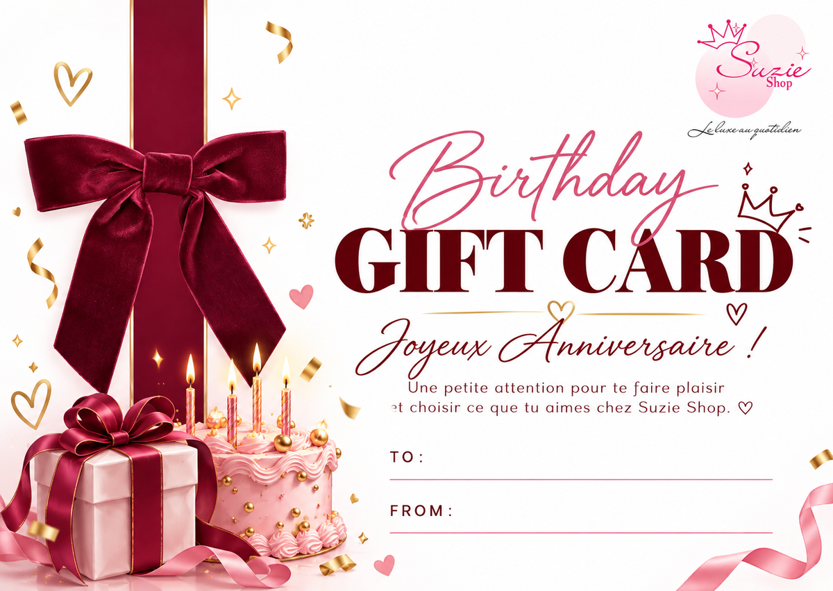 🎂 Carte Cadeau Anniversaire